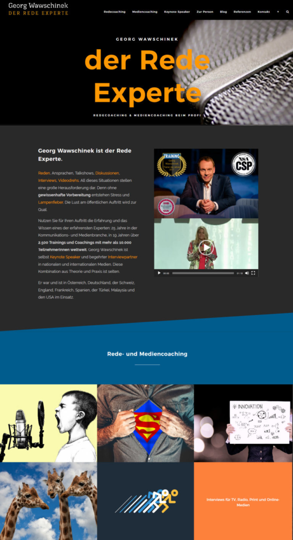 website design georg wawschinek